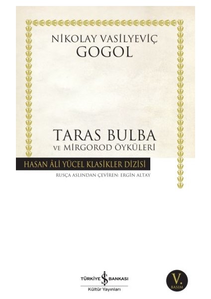 Taras Bulba - Hasan Ali Yücel Klasikleri