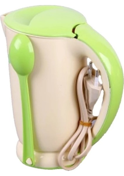 Yeşil Mini Su Isıtıcı ve Kahve Makinesi Seti, Pratik ve Şık Tasarım