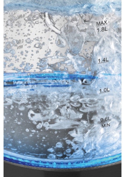 KK3328 Cam Su Isıtıcı Kettle Siyah, Şık ve Kullanışlı Mutfak Gereci fırsatları