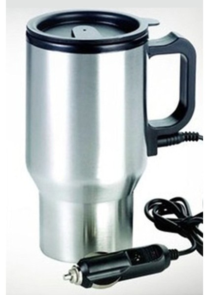 12V Araç Içi Su Isıtıcı ve Kahve Makinesi, Gri Kupa Tip Mug Termos modelleri