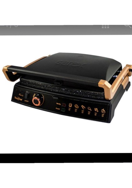 Siyah 3410 Toast Chef Tost Makinesi, Pratik ve Şık Mutfak Arkadaşınız