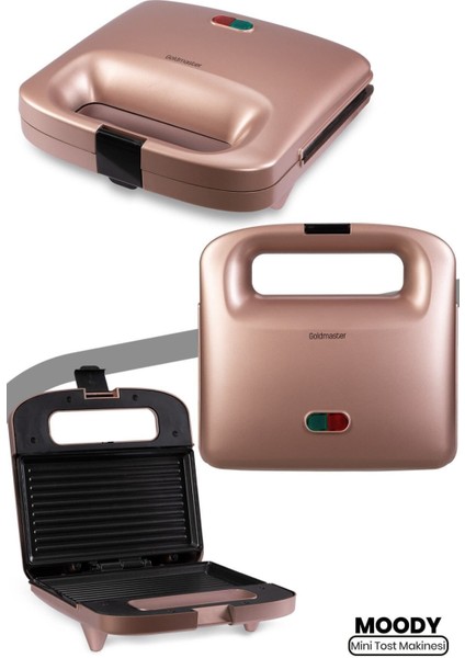 Pembe 750W Isınmaya Dayanıklı Tost ve Izgara Makinesi, Sağlıklı ve Pratik Kullanım fiyatları