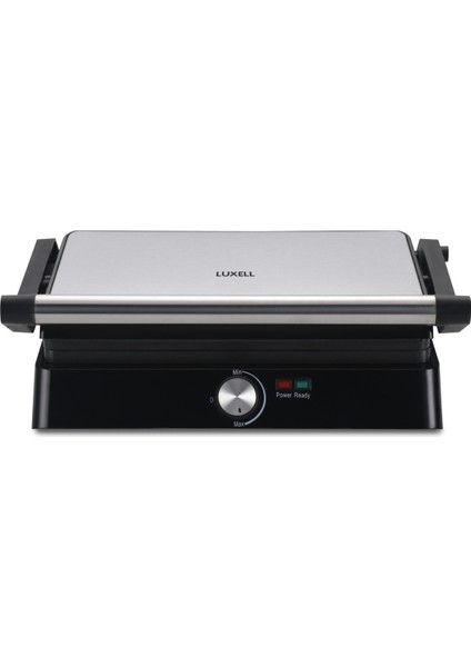 2200W Döküm Izgara ve Tost Makinesi, 180° Açılır, Dayanıklı ve Kolay Kullanım