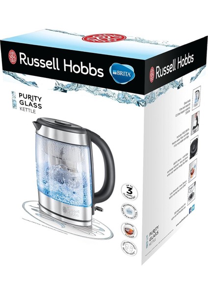 Cam Su Isıtıcı, Su Filtresi, Şık Inox Tasarım, Sağlıklı ve Kullanışlı Ürün