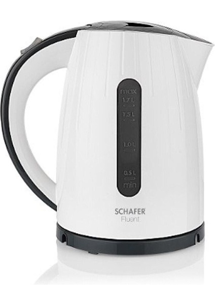 Pratik ve Şık Elektrikli Su Isıtıcısı, 25003, Beyaz Renkli, Hızlı ve Güvenli Kullanım