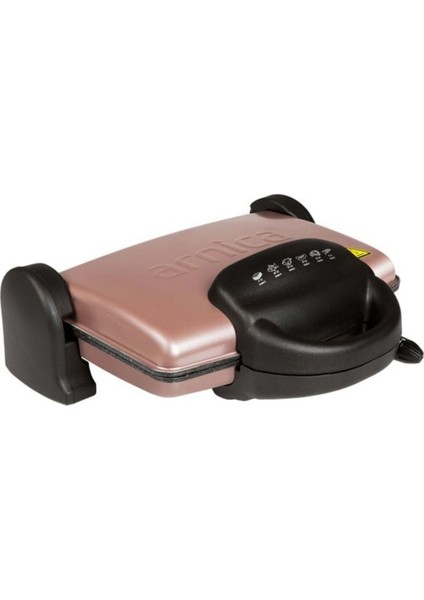 Pembe Izgara Tost Makinesi, Çift Taraflı Isıtıcı, 4000 GH26112, Ayvalık Renkli