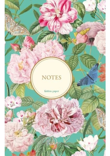 Bez Ciltli Çizgisiz Defter 6