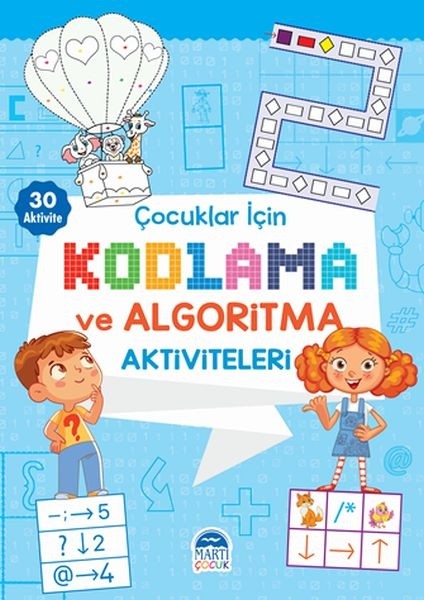 Çocuklar Için Kodlama ve Algoritma Aktiviteleri - Mavi