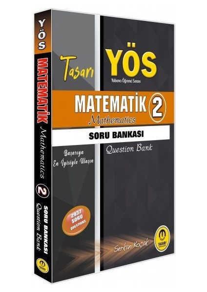 Tasarı Yös Matematik 2 Soru Bankası (Yeni)