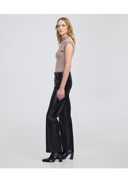 Deri Görünümlü Pantolon IW6250003190001