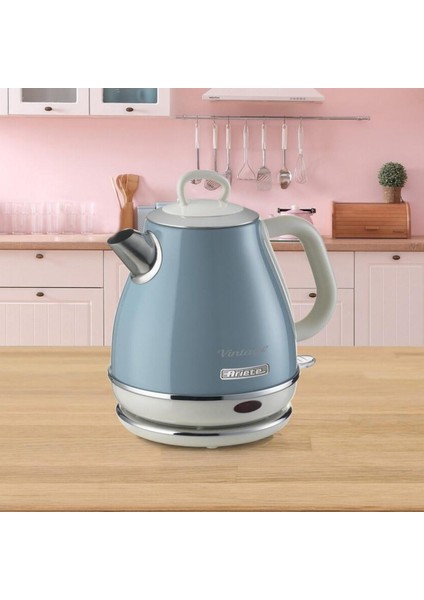 Mavi 1l Vintage Su Isıtıcı, Şık ve Fonksiyonel Tasarım fırsatları