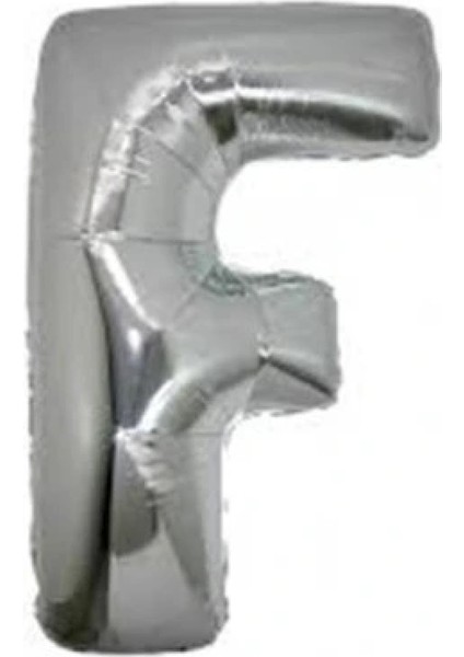 Gümüş Rengi Folyo Balon 1 Metre