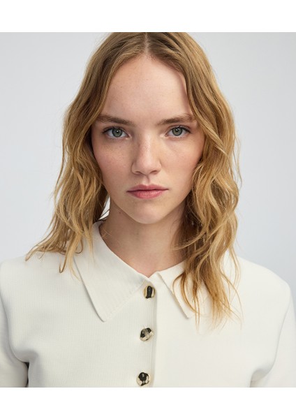 Peplum Triko Ceket IW6250005106018