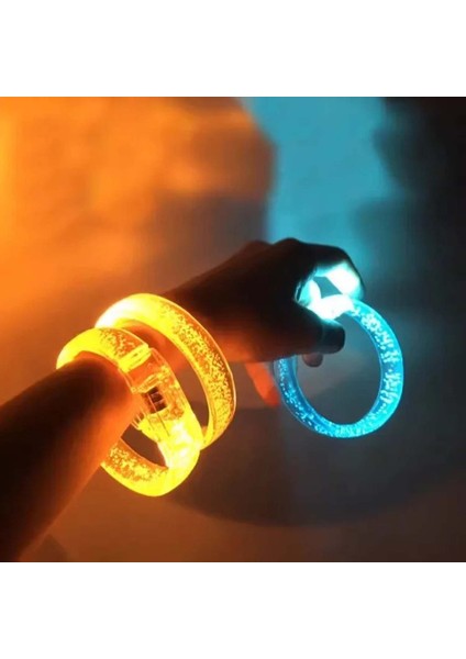 Turuncu LED Işıklı Baskı Yapılabilen Pilli Bileklik Bilezik 1,5 cm Genişlik (4989) fırsatları