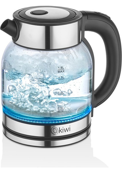 Cam ve Çelik Tabanlı Şık Su Isıtıcısı, Dayanıklı ve Modern Tasarım fiyatları