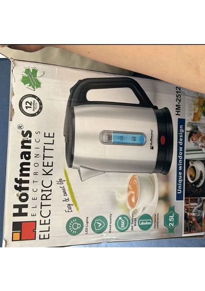 Gri Renkli Şık Su Isıtıcı Kettle, Pratik ve Kullanışlı Tasarım fırsatları