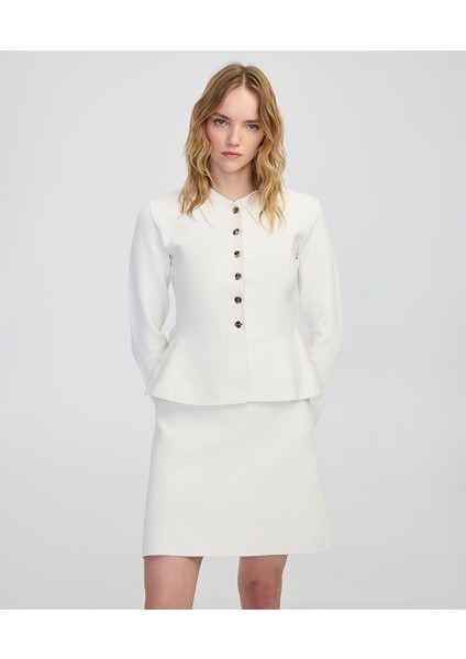 Peplum Triko Ceket IW6250005106018