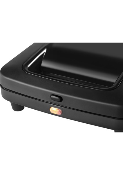 Mini Tost ve Waffle Makinesi, Siyah, Pratik ve Lezzetli Atıştırmalıklar Için fırsatları