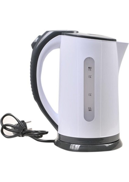 1,7 Litre Şık Beyaz Elektrikli Su Isıtıcı, Hızlı ve Pratik Kullanım