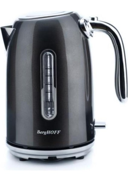 Parlak Gümüş 1.7 Litre Su Isıtıcı, Şık ve Kullanışlı Ev Gereci