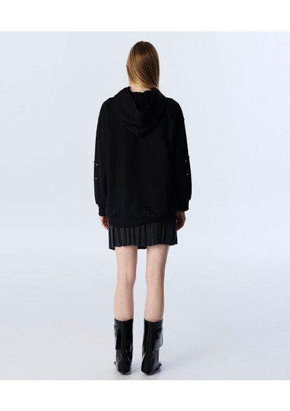 Trok Baskılı Sweatshırt TW6250091042001 fırsatları