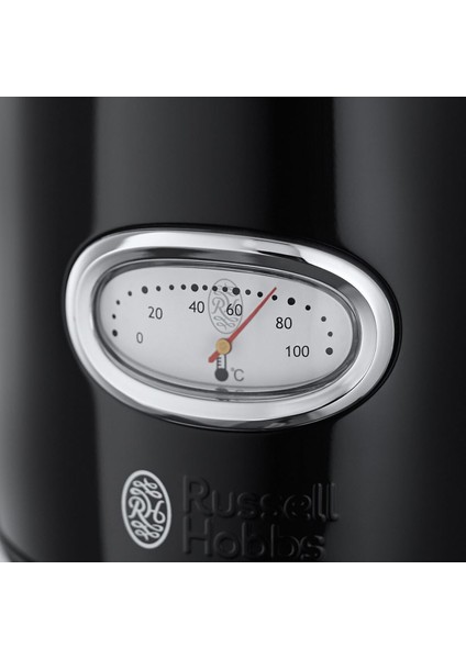 Retro 2.4kw Siyah Su Isıtıcı, Şık ve Kullanışlı Tasarım fiyatları