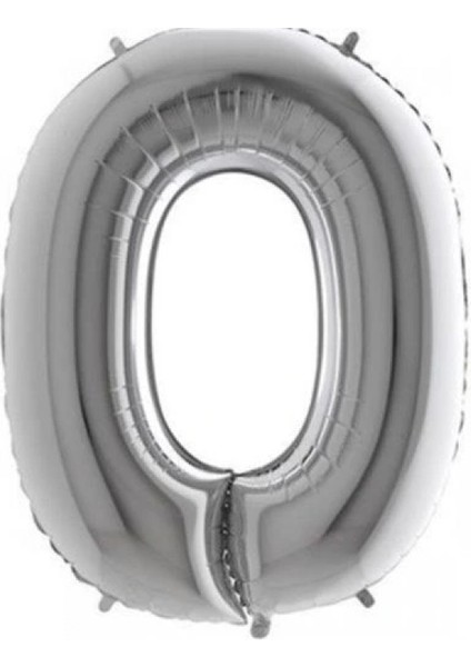Gümüş Rengi Folyo Balon 1 Metre indirimleri