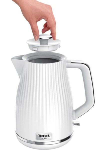 Beyaz 1.7 L Kettle, Şık ve Kullanışlı Ev Gereçleri