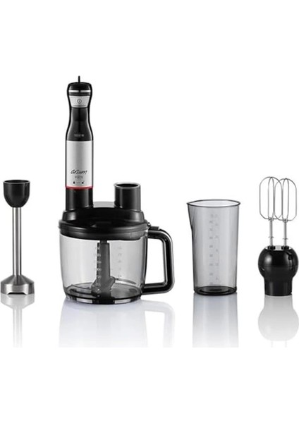 Çok Renkli Çok Fonksiyonlu Çok Amaçlı Çok Hızlı Blender Seti Siyah