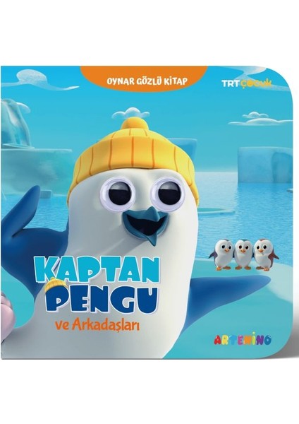 Kaptan Pengu - Trt Çocuk Oynar Gözlü Kitap
