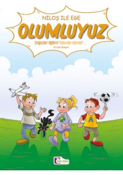 Niloş Ile Ege - Olumluyuz 35*50 Kuşe Kağıt -Renkli Hikaye