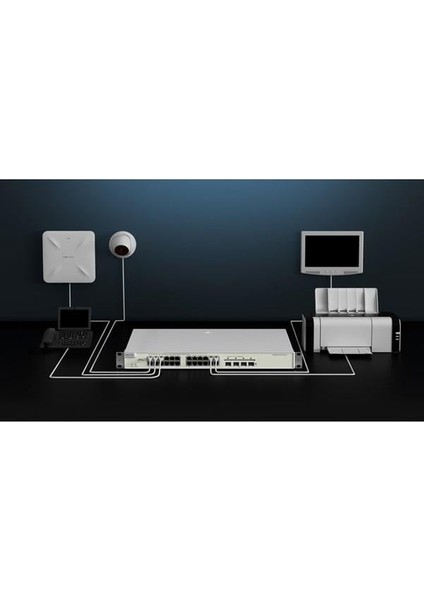 Ruıjıe 24PORT 370W Full Poe RG-NBS3200-24GT4XS-P Gıgabıt 4x Sfp Yönetilebilir Switch Rackmount modelleri