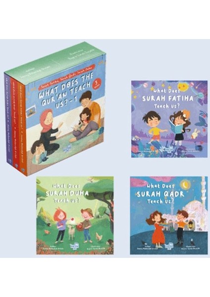 What Does The Qur’an Teach Us?-1 Ingilizce Mini Meal Seti 1 (3 Kitap)
