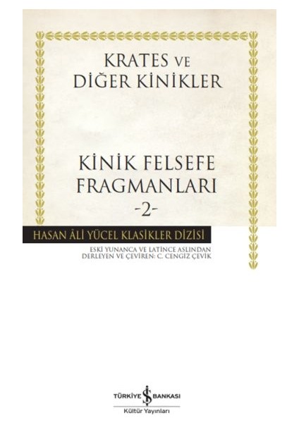 Kinik Felsefe Fragmanları -2 - Hasan Ali Yücel Klasikleri