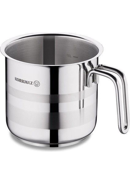 Paslanmaz Çelik Su Isıtıcısı, 14 cm Kapasiteli, Dayanıklı ve Şık Tasarım