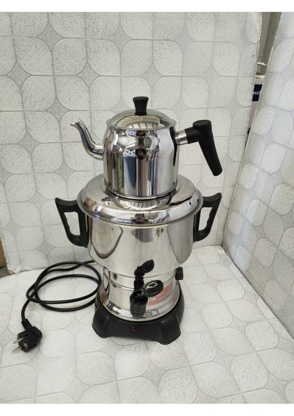 Paslanmaz Çelik Elektrikli Semaver 4.5l, Su Isıtıcı ve Çay Makinesi, Enerji Tasarruflu fiyatları