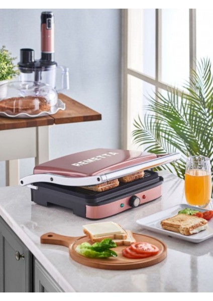 Pembe Akıllı Tost Makinesi ile Lezzetli Kahvaltılar Sizi Bekliyor