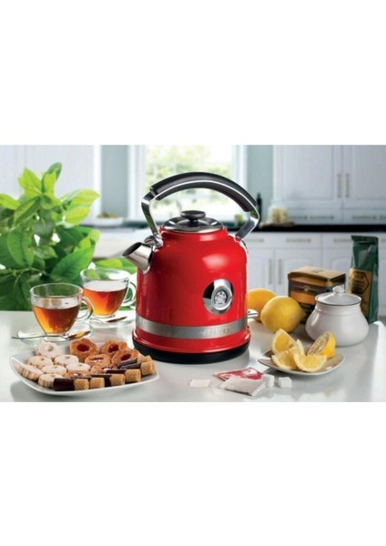 Kırmızı Çelik Kettle 2854, Şık ve Dayanıklı Mutfak Aksesuarı indirimleri
