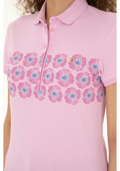 Kadın Pembe Tişört 50282887-VR041