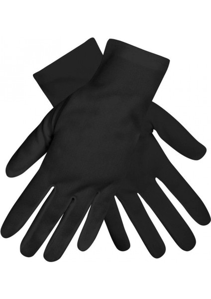Siyah Renk Yetişkin Boy Likralı Gösteri Eldiveni fiyatları