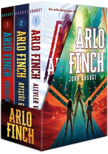 Arlo Finch 3 Kitap Takım (Kutulu + Ciltli)
