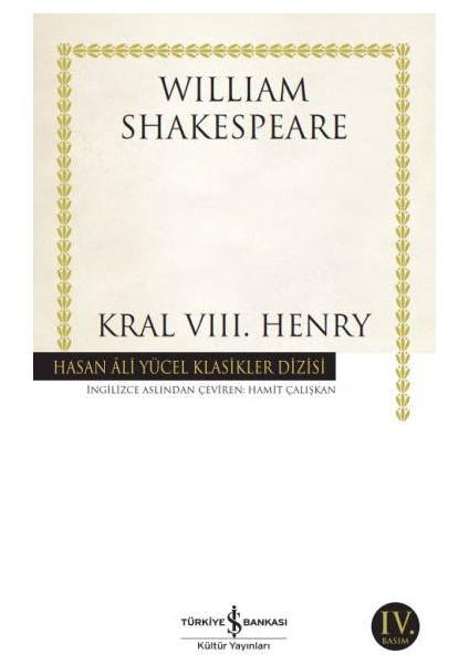 Kral Vııı. Henry - Hasan Ali Yücel Klasikleri