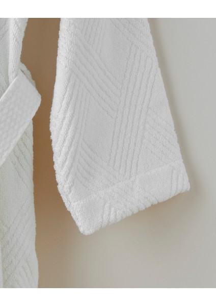 Chic Diamond Pamuk Bornoz S-M Fildişi modelleri