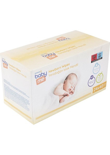 Yenidoğan Islak Mendil 24X40 Adet fiyatları