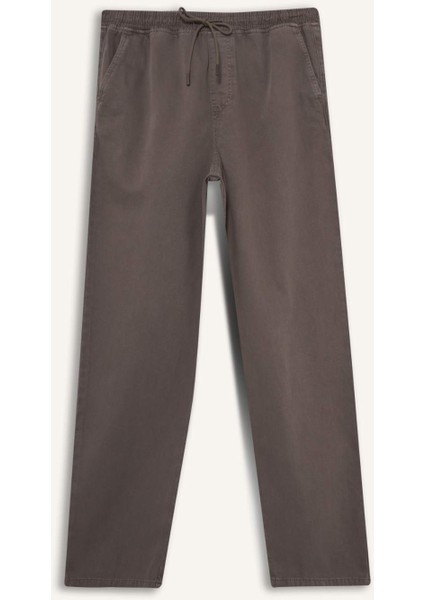 Beli Bağcıklı Cepli Düz Paça Pantolon G3162AX25AU