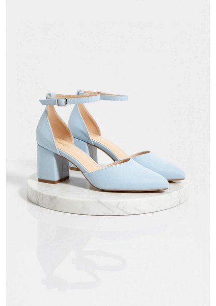 Kadın Moda Şık Klasik Kısa Düğün Nişan Gece Abiye Ayakkabı