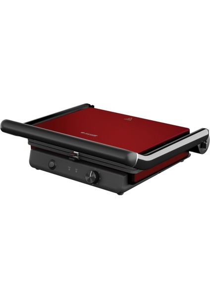 Kırmızı Tost Makinesi, Pratik ve Şık, Hızlı Isıtma, Lezzetli Tostlar Için Mükemmel