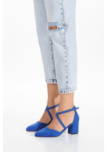 Kadın Moda Şık Klasik Kısa Düğün Nişan Gece Abiye Ayakkabı