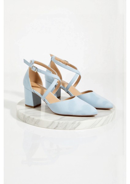 Kadın Moda Şık Klasik Kısa Düğün Nişan Gece Abiye Ayakkabı