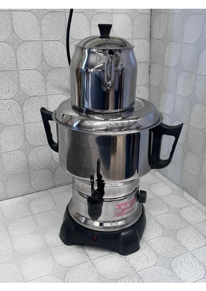 50 Bardak Çelik Elektrikli Semaver, 4,5 Lt, Ofis ve Ev Uyumlu, Pratik Çay Keyfi indirimleri